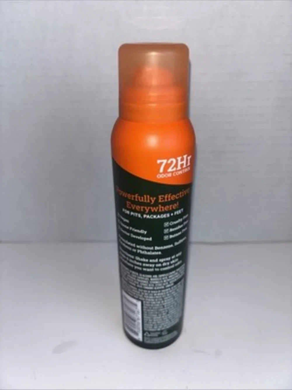 Mando Whole Body Deodorant Invisible Spray Clover Woods Aluminum-Free 3.6 Oz